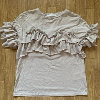 センスオブプレイスバイアーバンリサーチ(SENSE OF PLACE by URBAN RESEARCH)の＊SENSE OF PLACE  フリルTシャツ(Tシャツ(半袖/袖なし))