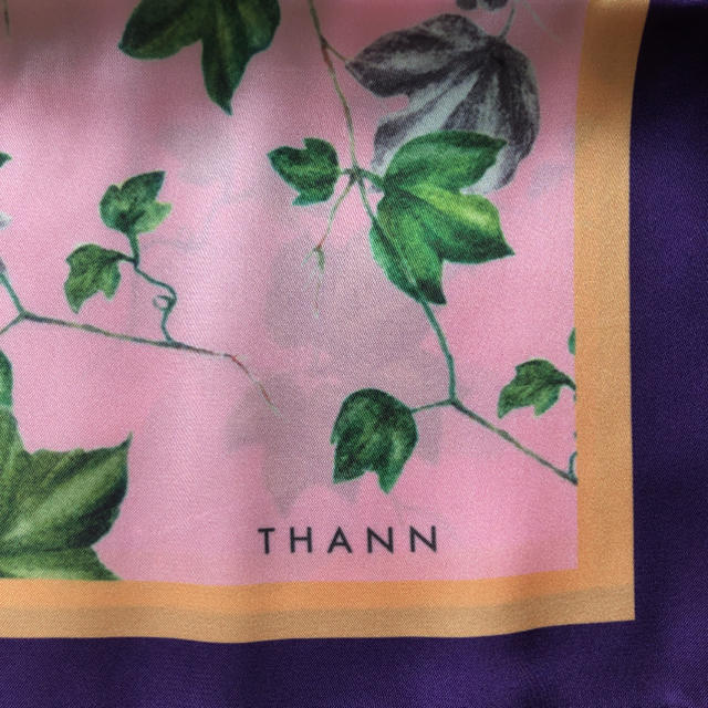 THANN(タン)の【新品未使用】THANN スカーフ ピンク レディースのファッション小物(バンダナ/スカーフ)の商品写真