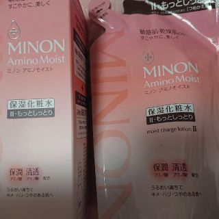 ミノン(MINON)の新品未使用ﾐﾉﾝｱﾐﾉﾓｲｽﾄﾓｲｽﾄﾁｬｰｼﾞﾛｰｼｮﾝⅡｾｯﾄ(化粧水/ローション)