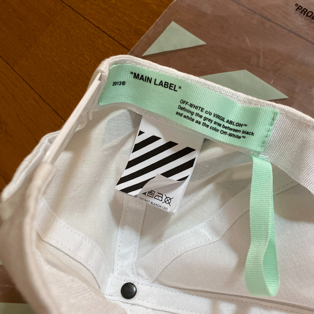 OFF-WHITE オフホワイト ベースボールキャップ OFF-WHITE オフホワイト ベースボールキャップ