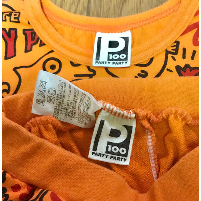 PARTYPARTY(パーティーパーティー)のパーティパーティ　Tシャツ　パンツ　セット　100 キッズ/ベビー/マタニティのキッズ服男の子用(90cm~)(Tシャツ/カットソー)の商品写真