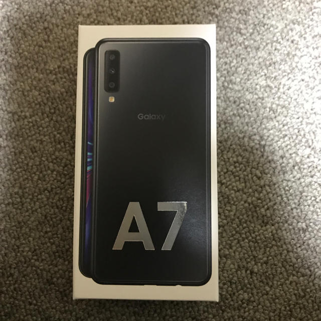 Galaxy A7 ブラック 64 GB SIMフリー【新品未開封】