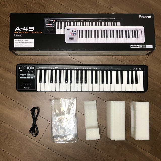 Roland(ローランド)のRoland A-49-BK 楽器のDTM/DAW(MIDIコントローラー)の商品写真