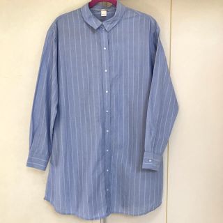 エイチアンドエム(H&M)の【H&M】エイチアンドエム ロング シャツワンピース(シャツ/ブラウス(長袖/七分))