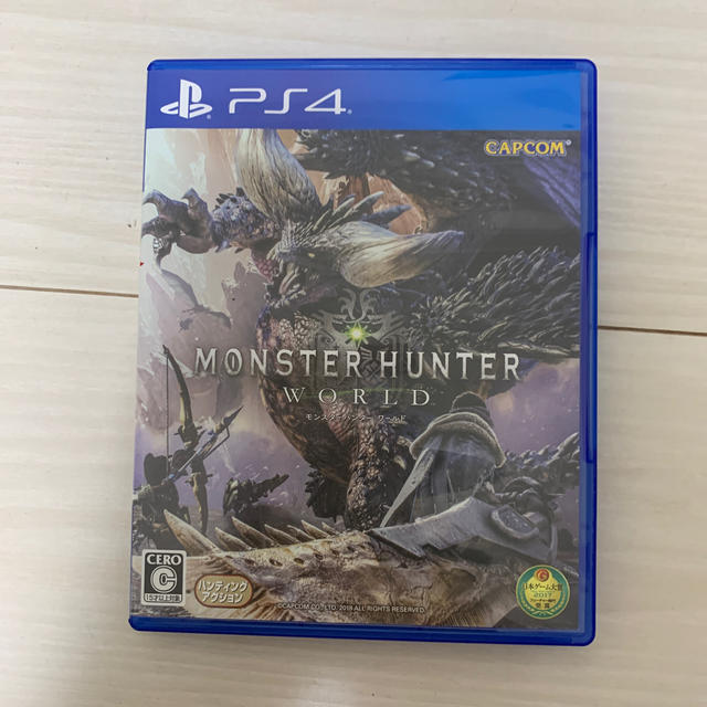 モンスターハンター：ワールド PS4 エンタメ/ホビーのゲームソフト/ゲーム機本体(家庭用ゲームソフト)の商品写真