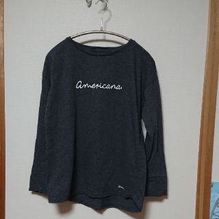 アメリカーナ(AMERICANA)のAmericana長袖Tシャツ(Tシャツ(長袖/七分))