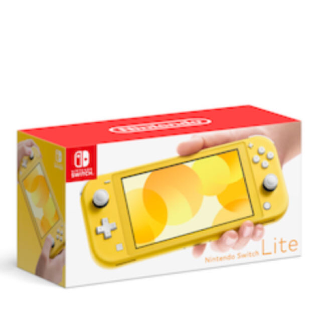 Nintendo Switch(ニンテンドースイッチ)の任天堂Switch Lite イエロー　新品未使用 エンタメ/ホビーのゲームソフト/ゲーム機本体(携帯用ゲーム機本体)の商品写真