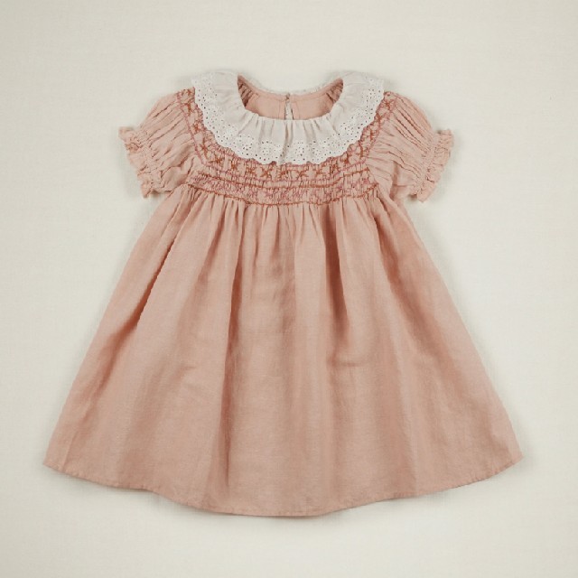 Caramel baby&child (キャラメルベビー&チャイルド)の【大幅値下げ】apolina MARGO  SMOCK  DRESS 3-5Y キッズ/ベビー/マタニティのキッズ服女の子用(90cm~)(ワンピース)の商品写真