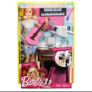 バービー(Barbie)の新品未開封★Barbie★バービー　ガールズミュージック★プレイセット(ぬいぐるみ/人形)