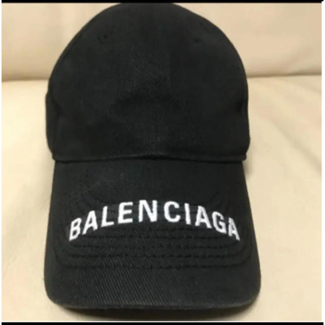 Balenciaga - BALENCIAGA バレンシアガ キャップ 帽子 Lサイズ BLACKの通販 by you0612's shop