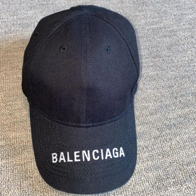 Balenciaga - BALENCIAGA バレンシアガ キャップ 帽子 Lサイズ BLACKの通販 by you0612's shop