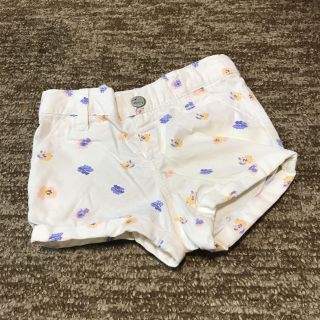 オールドネイビー(Old Navy)のオールドネイビー　12m〜18m 花柄 ショートパンツ(パンツ)