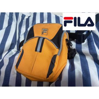 フィラ(FILA)の希少 FILA 90s ポシェット イエロー(ショルダーバッグ)