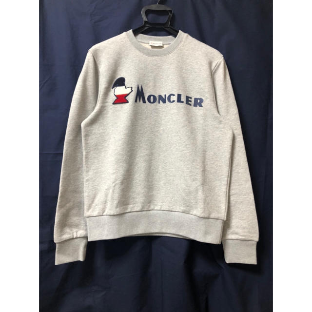 最終値下げいたしました★定価 87,780円★新作 MONCLER ロゴスウェット Ｌ モンクレール