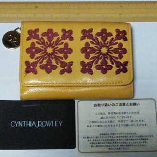 シンシアローリー(Cynthia Rowley)のCYNTHIA ROWLEY ハワイアンキルト三つ折り財布(財布)