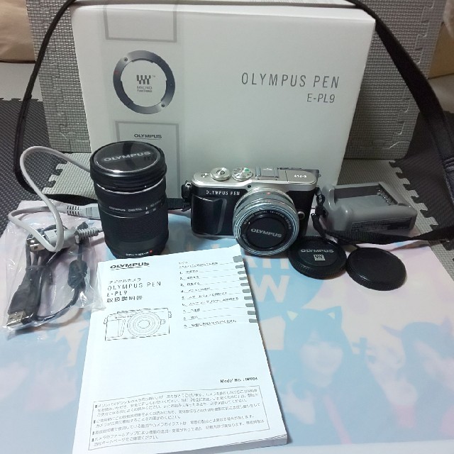 OLYMPUS PEN E-PL9 ミラーレス一眼 カメラ ダブルズームキット 2022