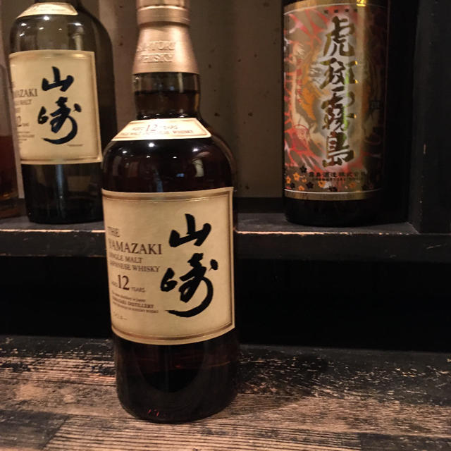 サントリー(サントリー)の山崎　12年ウィスキー 食品/飲料/酒の酒(ウイスキー)の商品写真