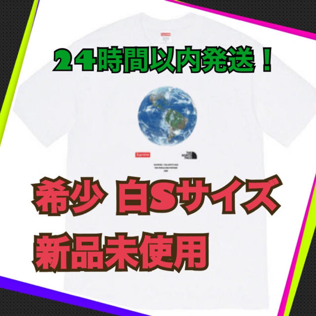 supreme/north face  world tee ワールドTシャツ