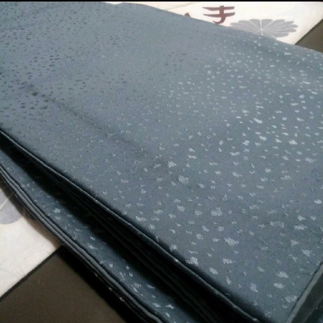 専用 美品 グレー 色無地 正絹 - 着物