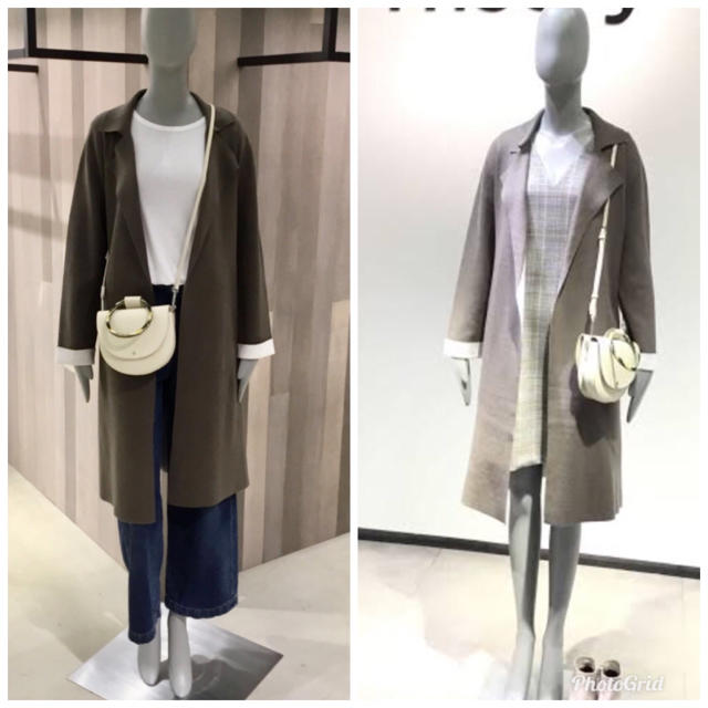 theory(セオリー)のCASHCOTTON/DOUBLE FACE TRENCH コーディガン レディースのトップス(カーディガン)の商品写真