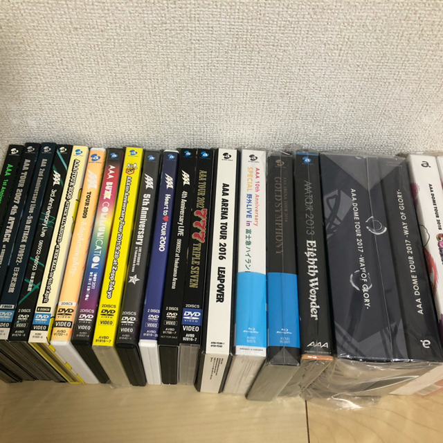 AAA DVD セット