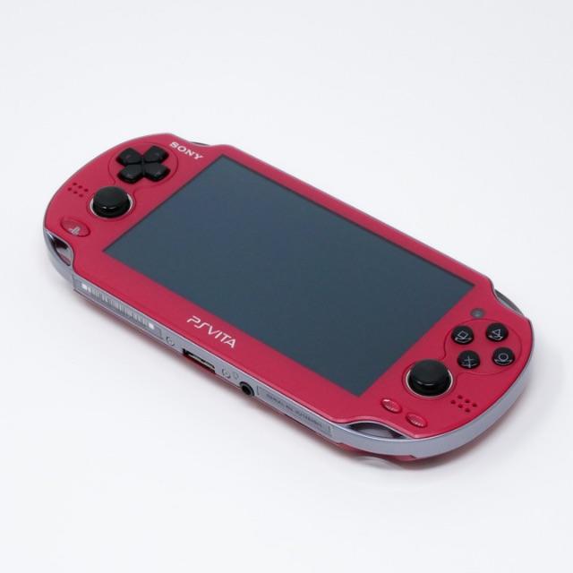 PSVita Wi-Fiモデル コズミック・レッド  PCH-1000 おまけ付 1