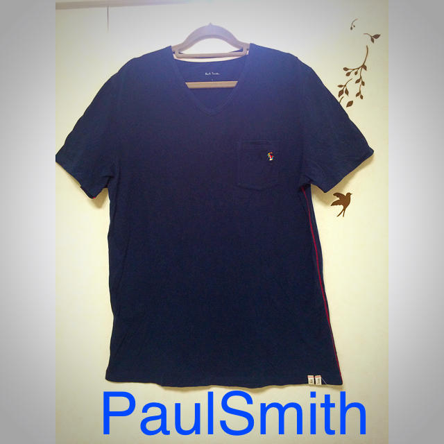 Paul Smith(ポールスミス)のPaulSmithメンズＶネックTシャツ メンズのトップス(Tシャツ/カットソー(半袖/袖なし))の商品写真