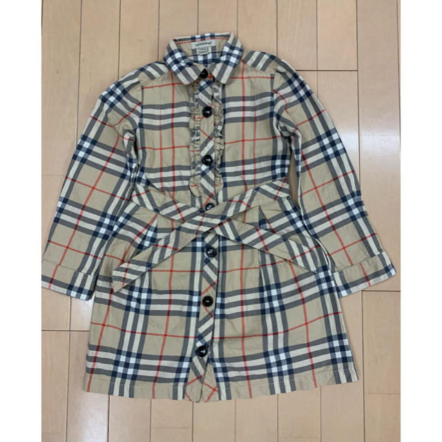 BURBERRY(バーバリー)のバーバリーキッズワンピース キッズ/ベビー/マタニティのキッズ服女の子用(90cm~)(ワンピース)の商品写真