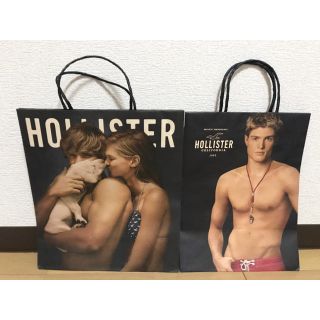 ホリスター(Hollister)の☆ Hollister ショッパー☆ 2枚セット！(ショップ袋)