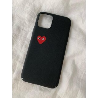 コムデギャルソン(COMME des GARCONS)のiPhone11pro ギャルソン　♡ iPhoneケース　黒　(iPhoneケース)