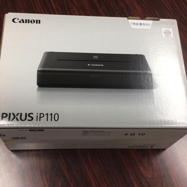 Canon モバイルプリンター PIXUS iP110 インクカートリッジつきスマホ/家電/カメラ