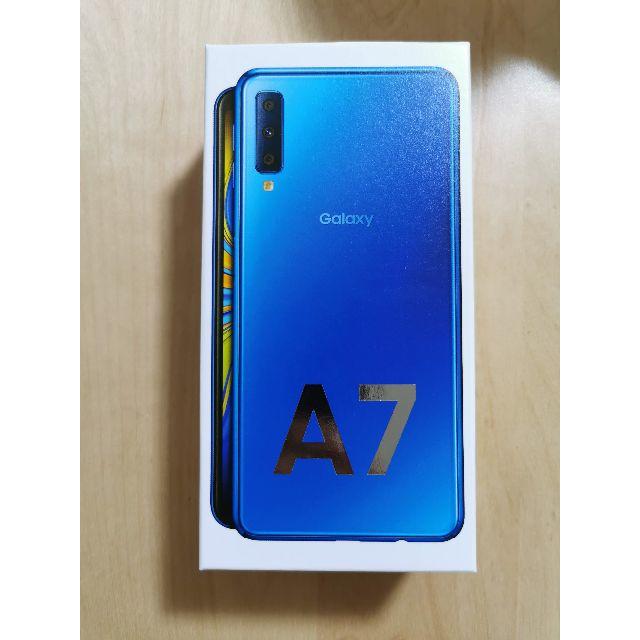 新品未使用未開封品GALAXY A7 64GB SIMフリー アンリミット