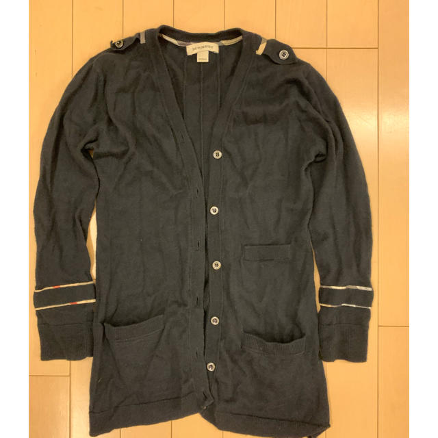 BURBERRY(バーバリー)のバーバリーキッズロングカーディガン キッズ/ベビー/マタニティのキッズ服女の子用(90cm~)(カーディガン)の商品写真