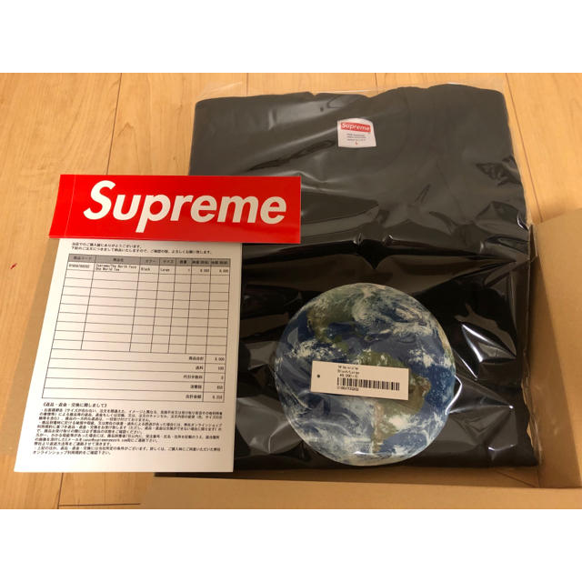 Lsize Supreme Black  One World Tee