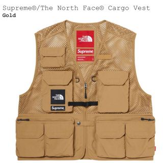 シュプリーム(Supreme)のSupreme The North Face Cargo Vest GOLD(ベスト)