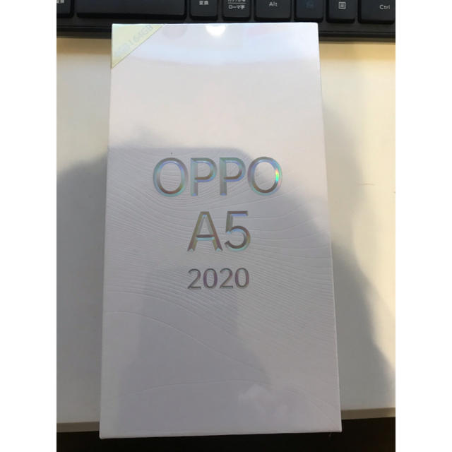 新品　OPPO A5 2020 simフリースマートフォン　ブルー