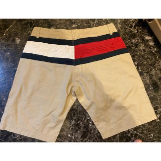 トミーヒルフィガー(TOMMY HILFIGER)のトミー　綿ハーフパンツ　M  メンズ(ショートパンツ)