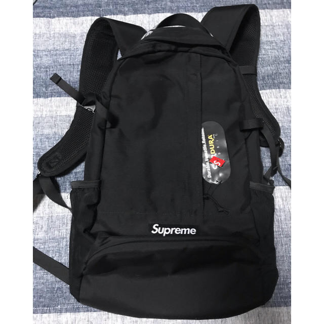 Supreme 18ss 黒 バックパック