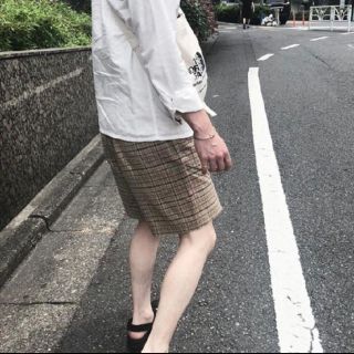 コモリ(COMOLI)のオーラリー　AURALEE SILK SUMMER TWEED SHORTS(スラックス)