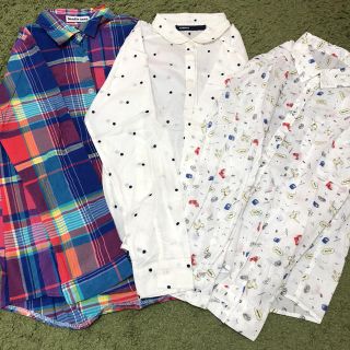 アズノウアズ(AS KNOW AS)のレディース服まとめ売り　長袖シャツ3枚セット(セット/コーデ)