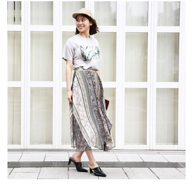 Ameri VINTAGE(アメリヴィンテージ)のAMERI SPRING MORNING TEE メンズのトップス(Tシャツ/カットソー(半袖/袖なし))の商品写真