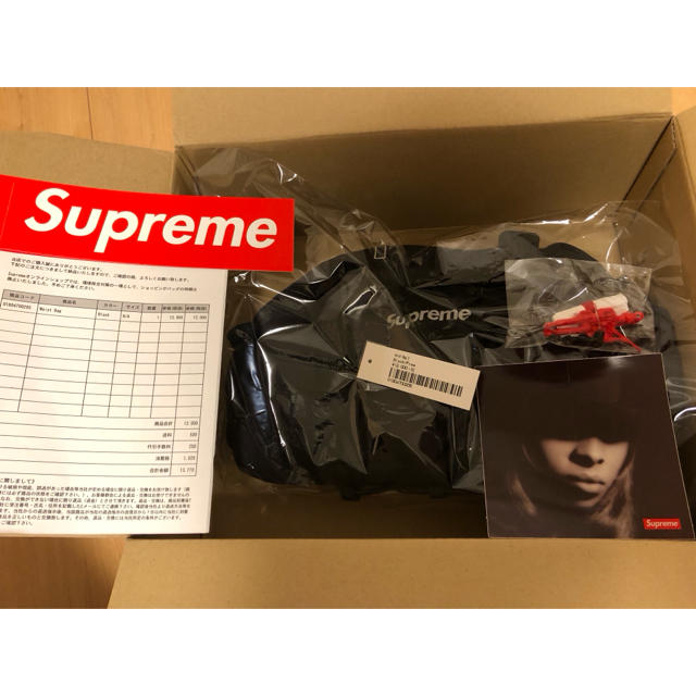 Supreme 19fw waist bag Black