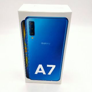 新品未開封 Galaxy A7 ブルー　　0499