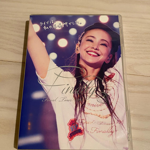 安室奈美恵 「Finally」 通常盤DVD 3枚組