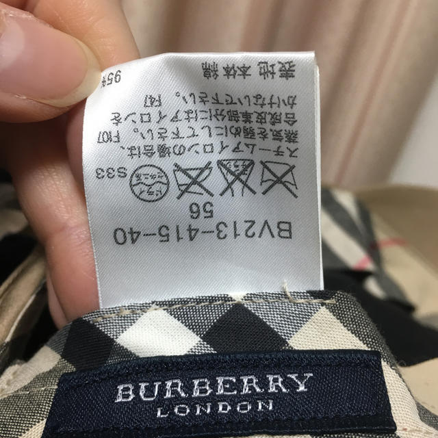 BURBERRY(バーバリー)の【ちょろ様専用バーバリー】帽子 レディースの帽子(キャスケット)の商品写真