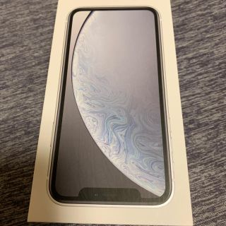 アイフォーン(iPhone)のiPhone XR 64G ホワイト　SIMフリー(スマートフォン本体)