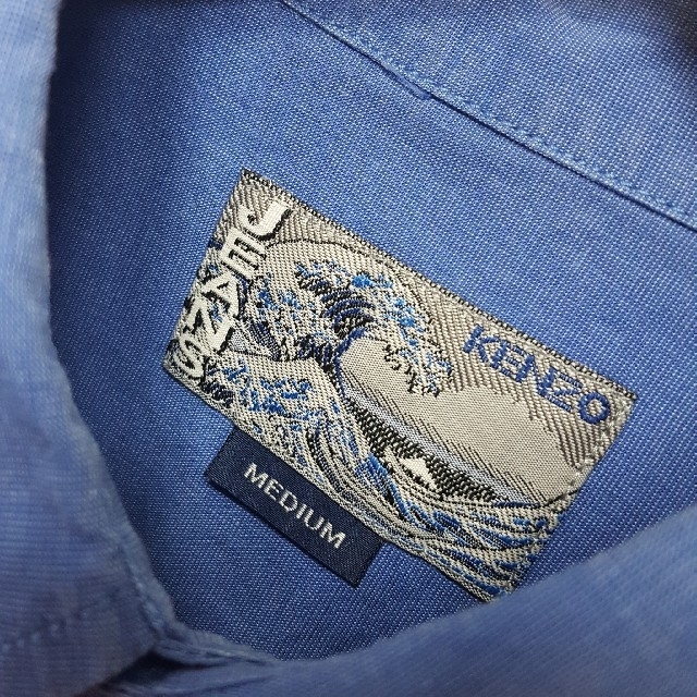 KENZO - ☆90s OLD KENZO JEANS 葛飾北斎 波タグ 半袖シャツの通販 by 