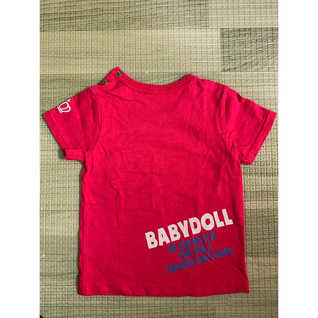 BABYDOLL(ベビードール)のBABYDOLL キッズTシャツ キッズ/ベビー/マタニティのキッズ服女の子用(90cm~)(Tシャツ/カットソー)の商品写真