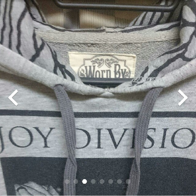 Worn By(ウォーンバイ)のworn by joy division スウェット　パーカー メンズのトップス(パーカー)の商品写真