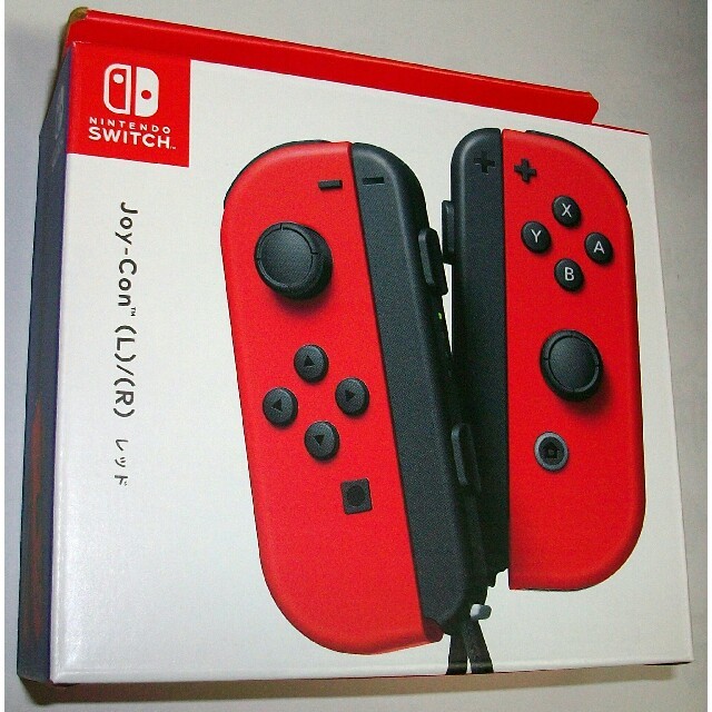 ゲームソフト/ゲーム機本体新品 ジョイコン レッド Joy-Con Switch コントローラー